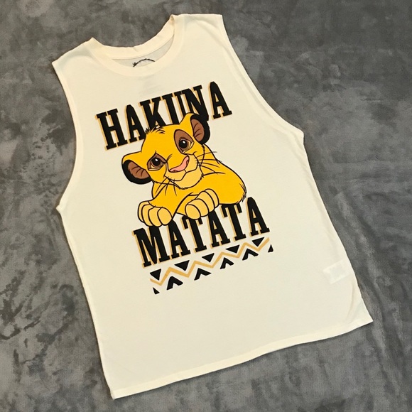 Disney Tops - Disney Lion King Hakuna Matata Tank Top!